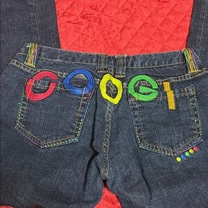 Coogi Womens Straight Leg Jeans